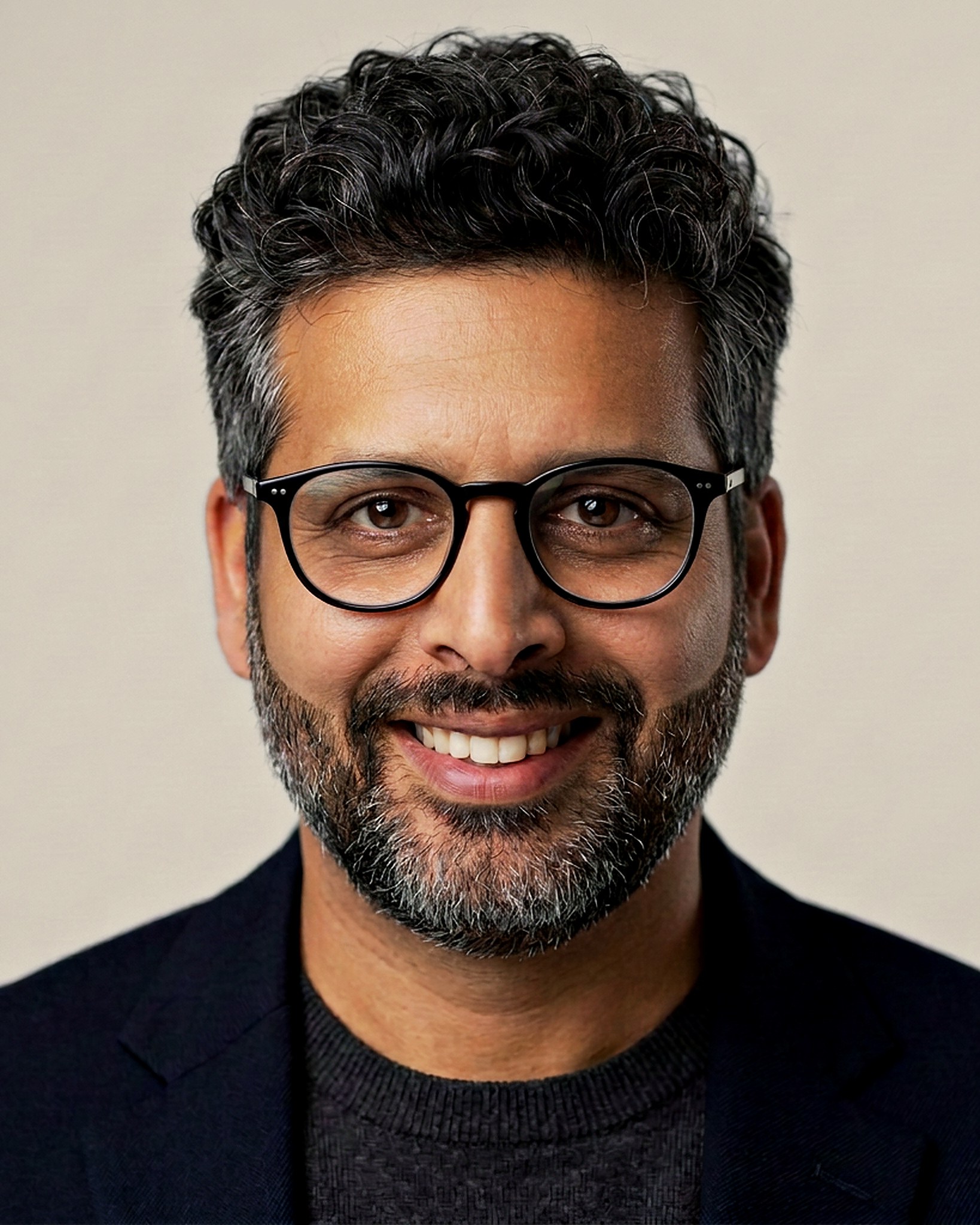 Portrait of Masood Malik, Founder and Creative Director of MN Studio